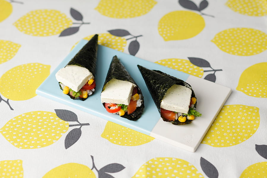 キリ ハーブ&ガーリック 夏の簡単手巻き寿司