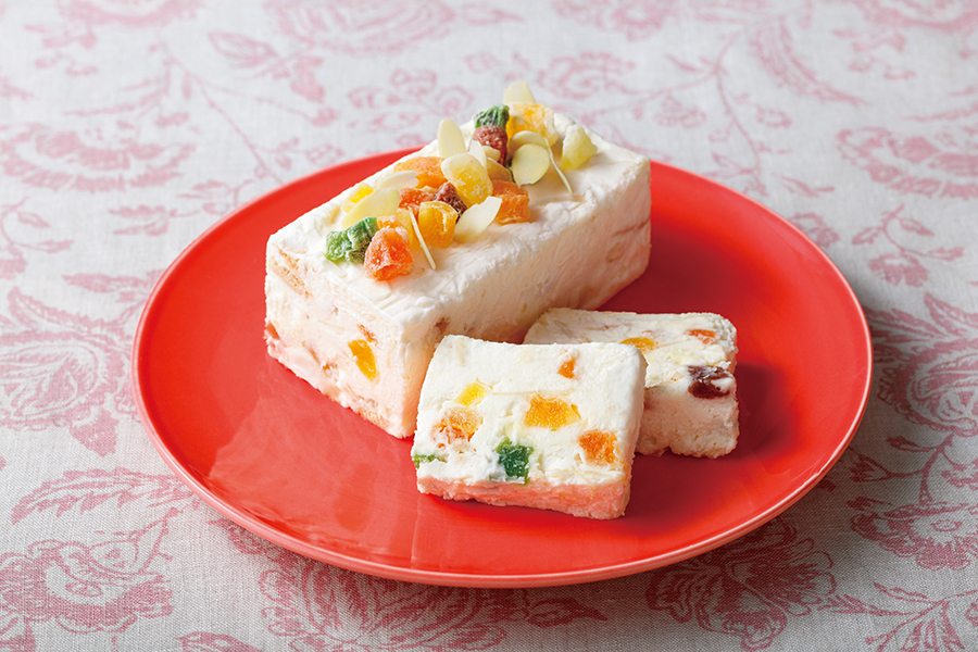 キリ フルーツブレンドでつくる チョコカッサータ